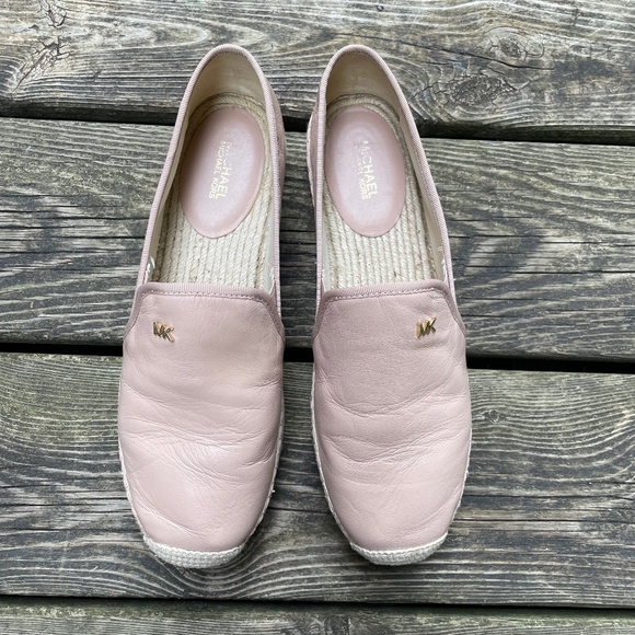 Michael Kors Shoes - Women's Shoes: Michael Kors Leather Slip On Espadrilles